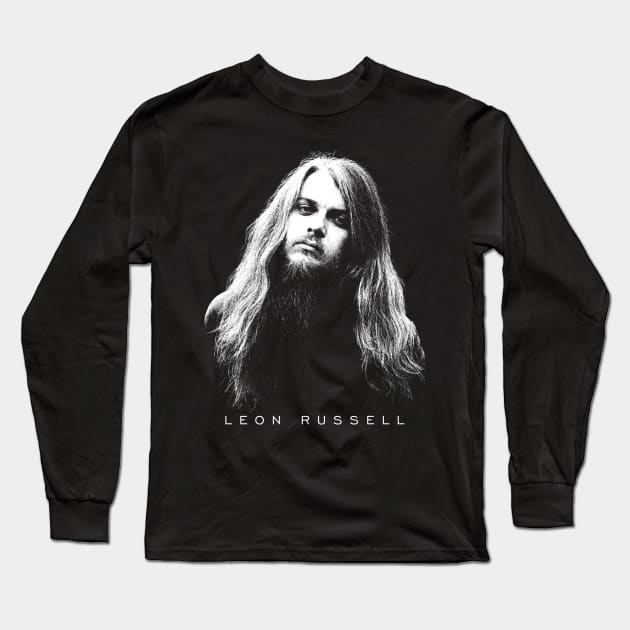 Leon Russell Long Sleeve T-Shirt by TuoTuo.id